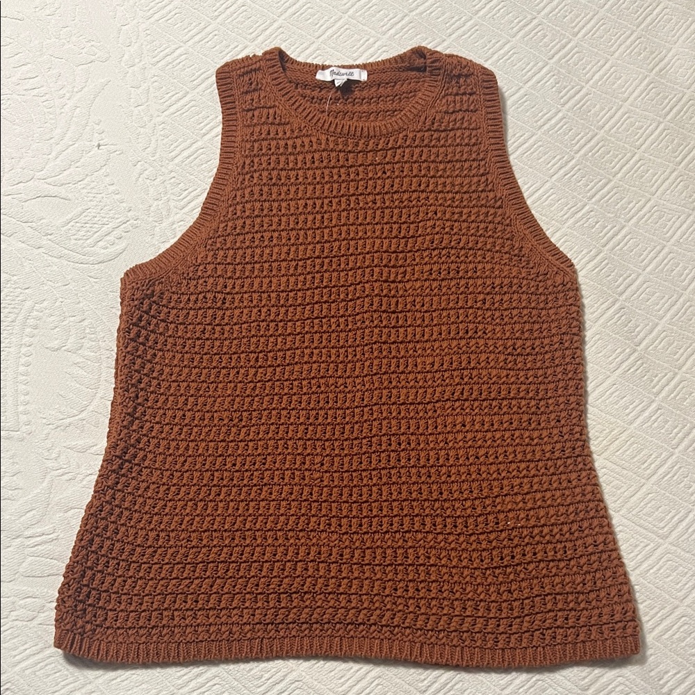 NWT Madewell Crochet Tank